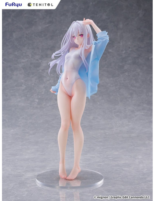 Mignon Works Tenitol Tall PVC Figure Shiro Swimsuit Ver. 30 cm Furyu