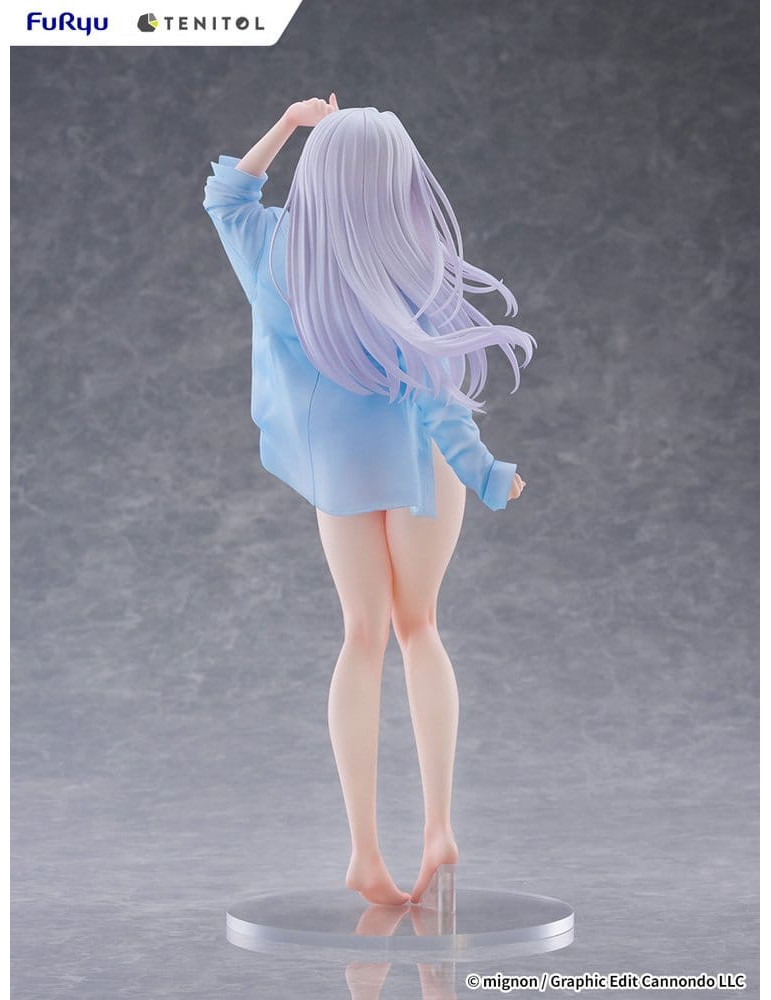 Mignon Works Tenitol Tall PVC Figure Shiro Swimsuit Ver. 30 cm Furyu