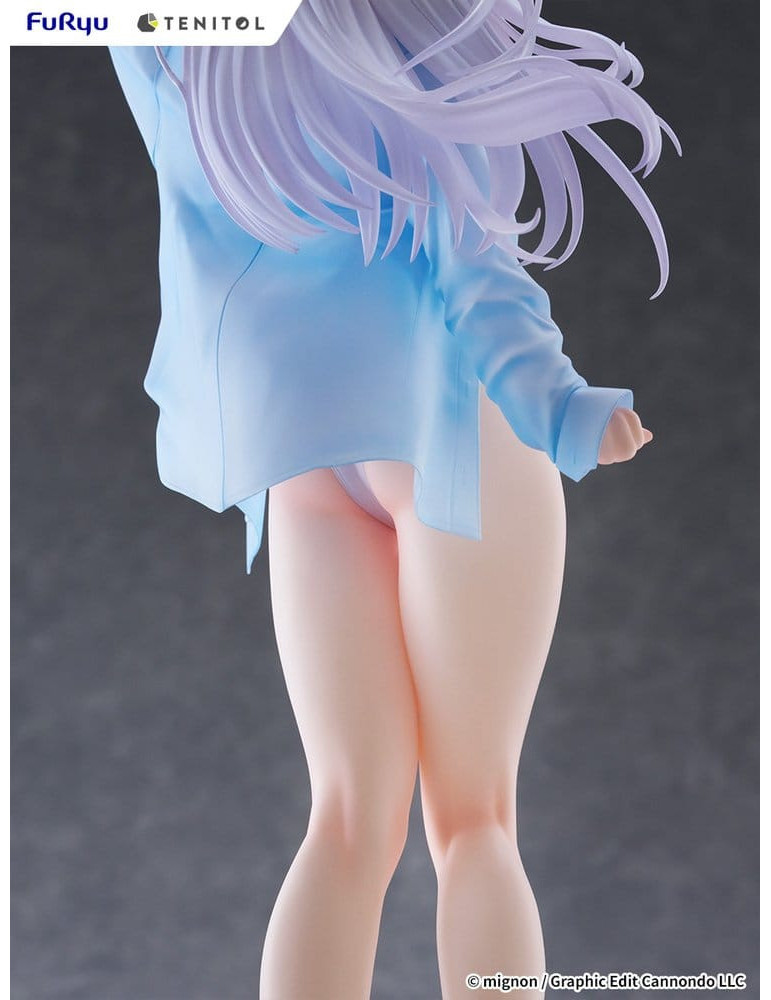Mignon Works Tenitol Tall PVC Figure Shiro Swimsuit Ver. 30 cm Furyu