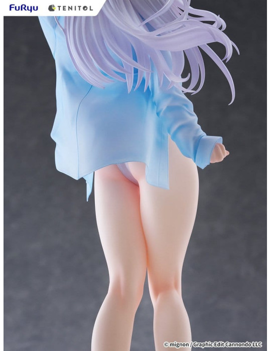 Mignon Works Tenitol Tall PVC Figure Shiro Swimsuit Ver. 30 cm Furyu