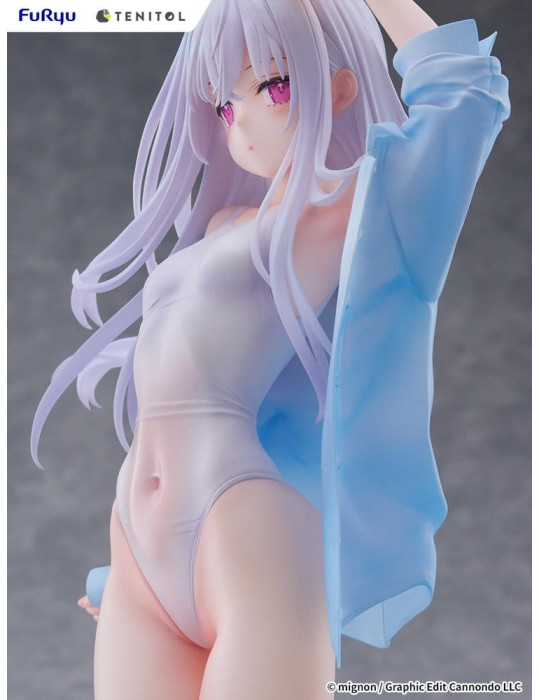 Mignon Works Tenitol Tall PVC Figure Shiro Swimsuit Ver. 30 cm Furyu