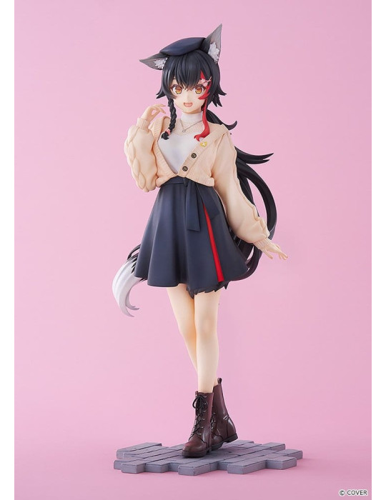 Hololive Production G.S. Collection PVC Figure 1/7 Ookami Mio Date Style - Street Outfit Ver. 24 cm Good Smile