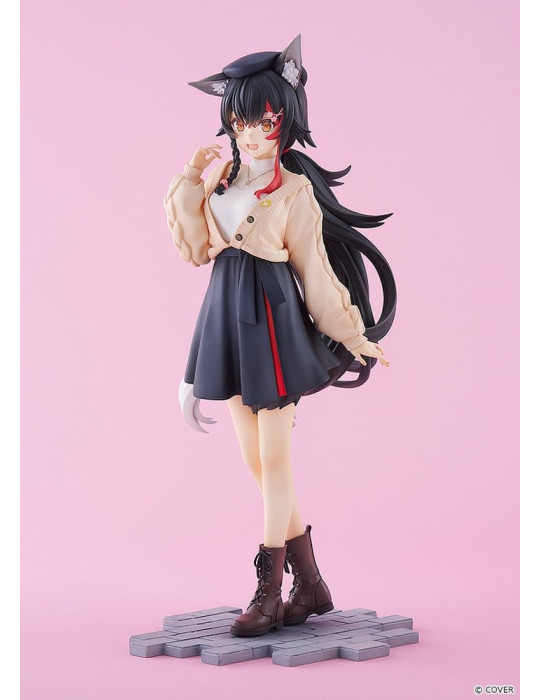 Hololive Production G.S. Collection PVC Figure 1/7 Ookami Mio Date Style - Street Outfit Ver. 24 cm Good Smile