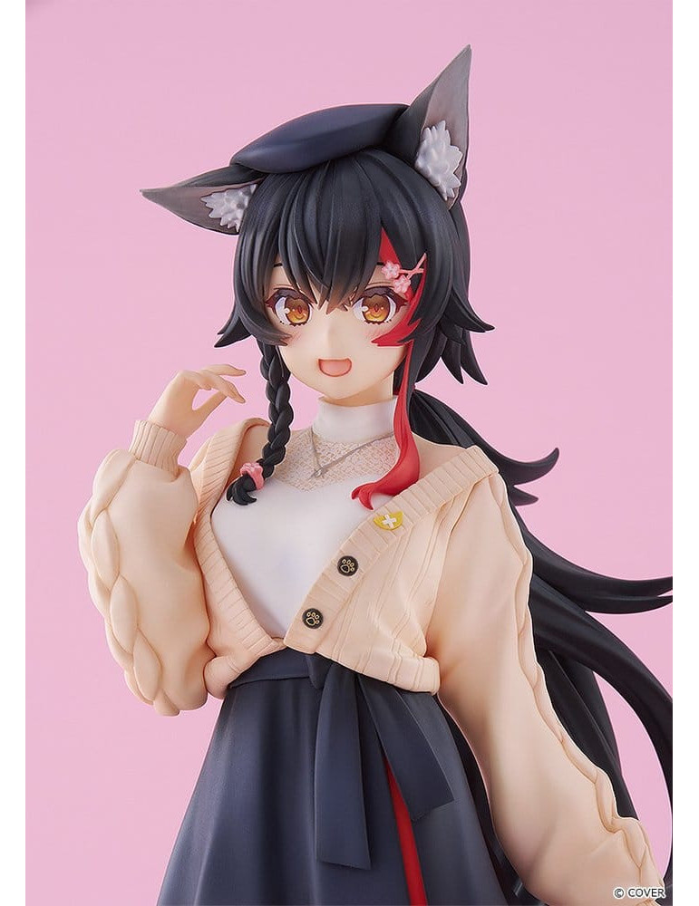Hololive Production G.S. Collection PVC Figure 1/7 Ookami Mio Date Style - Street Outfit Ver. 24 cm Good Smile
