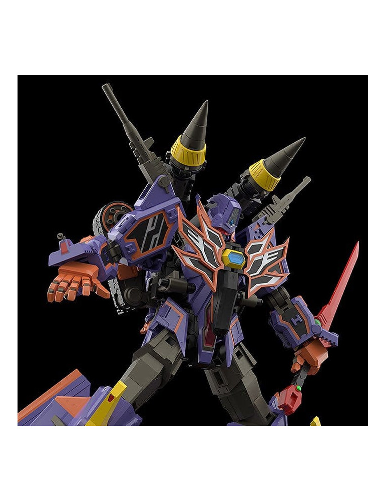 Gridman Universe Moderoid Plastic Model Kit Full Power Gridknight 17 cm Good Smile