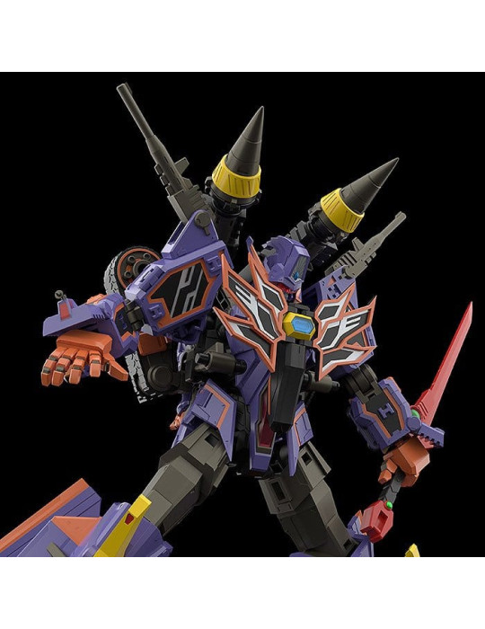 Gridman Universe Moderoid Plastic Model Kit Full Power Gridknight 17 cm Good Smile