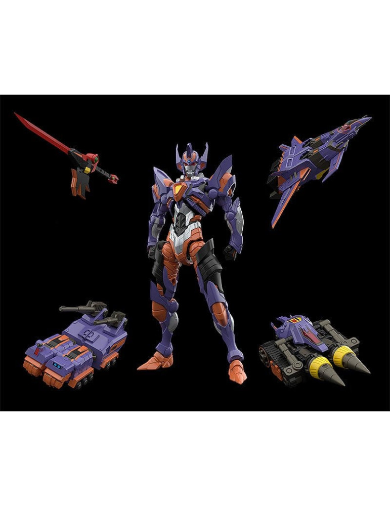 Gridman Universe Moderoid Plastic Model Kit Full Power Gridknight 17 cm Good Smile