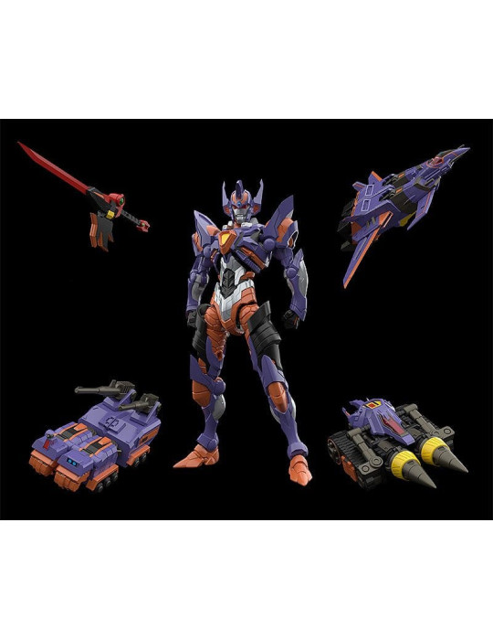 Gridman Universe Moderoid Plastic Model Kit Full Power Gridknight 17 cm Good Smile
