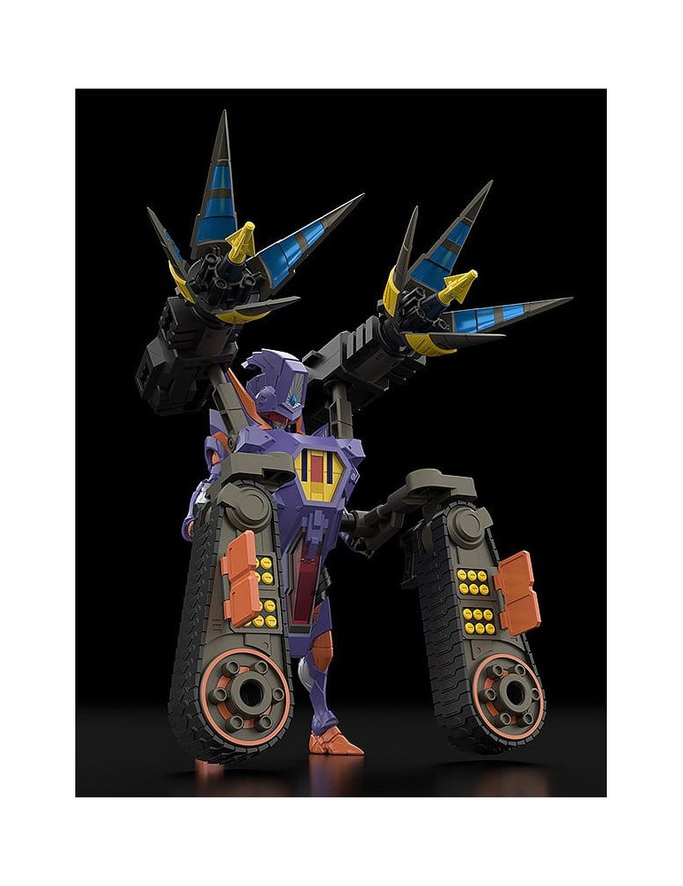 Gridman Universe Moderoid Plastic Model Kit Full Power Gridknight 17 cm Good Smile