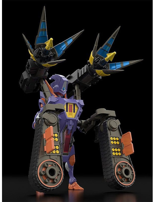 Gridman Universe Moderoid Plastic Model Kit Full Power Gridknight 17 cm Good Smile