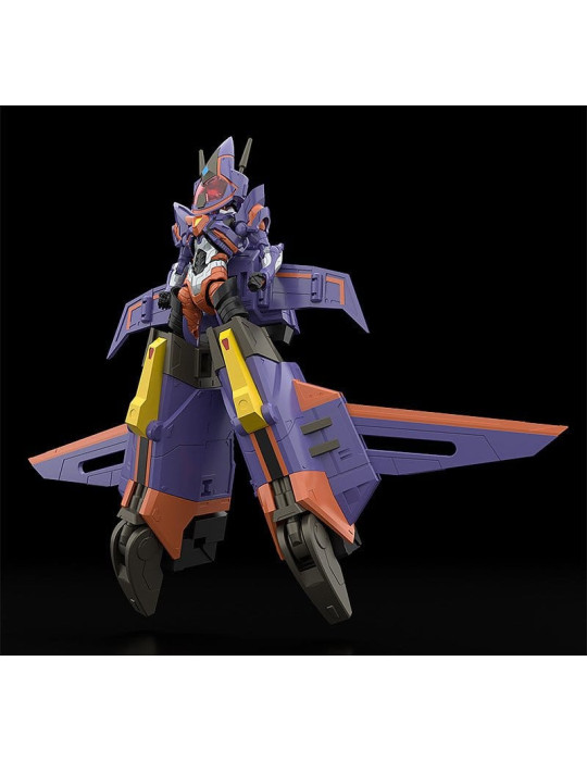 Gridman Universe Moderoid Plastic Model Kit Full Power Gridknight 17 cm Good Smile