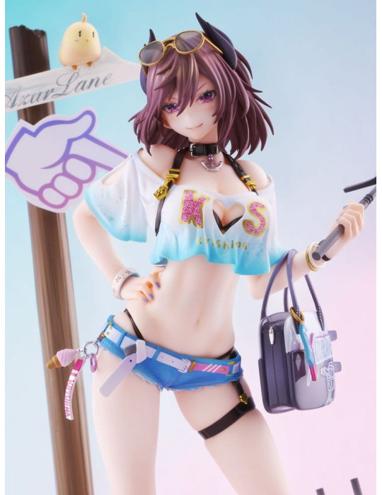 Azur Lane PVC Figure 1/7 Kirishima Bravely Summer 28 cm Mimeyoi