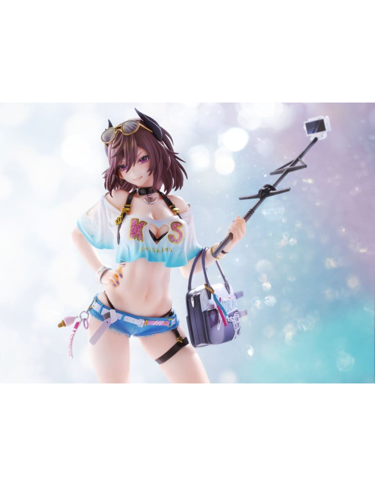 Azur Lane PVC Figure 1/7 Kirishima Bravely Summer TF edition 28 cm Mimeyoi