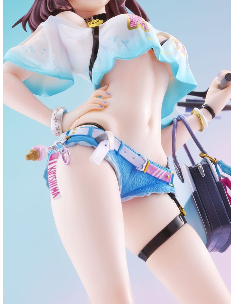 Azur Lane PVC Figure 1/7 Kirishima Bravely Summer TF edition 28 cm Mimeyoi