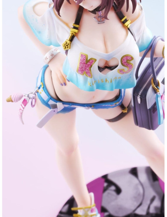 Azur Lane figurine PVC 1/7 Kirishima Bravely Summer TF edition 28 cm Mimeyoi