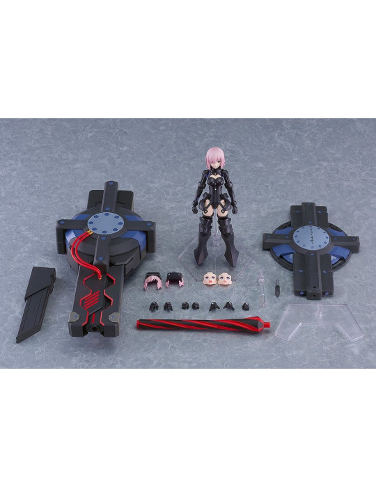 Fate/Grand Order Plamatea Plastic Model Kit Shielder/Mash Kyrielight (Ortinax) Black Barrel Edition 17 cm Max Factory