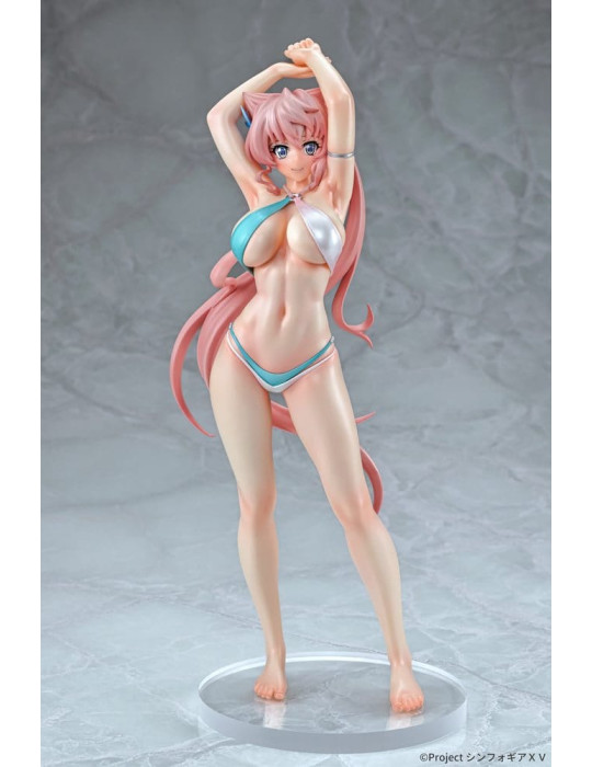 Senki Zesshou Symphogear XV PVC Figure 1/7 Maria Cadenzavna Eve Bikini style Gloss ver. 27 cm Q-Six