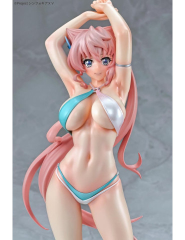 Senki Zesshou Symphogear XV figurine PVC 1/7 Maria Cadenzavna Eve Bikini style Gloss ver. 27 cm Q-Six 2