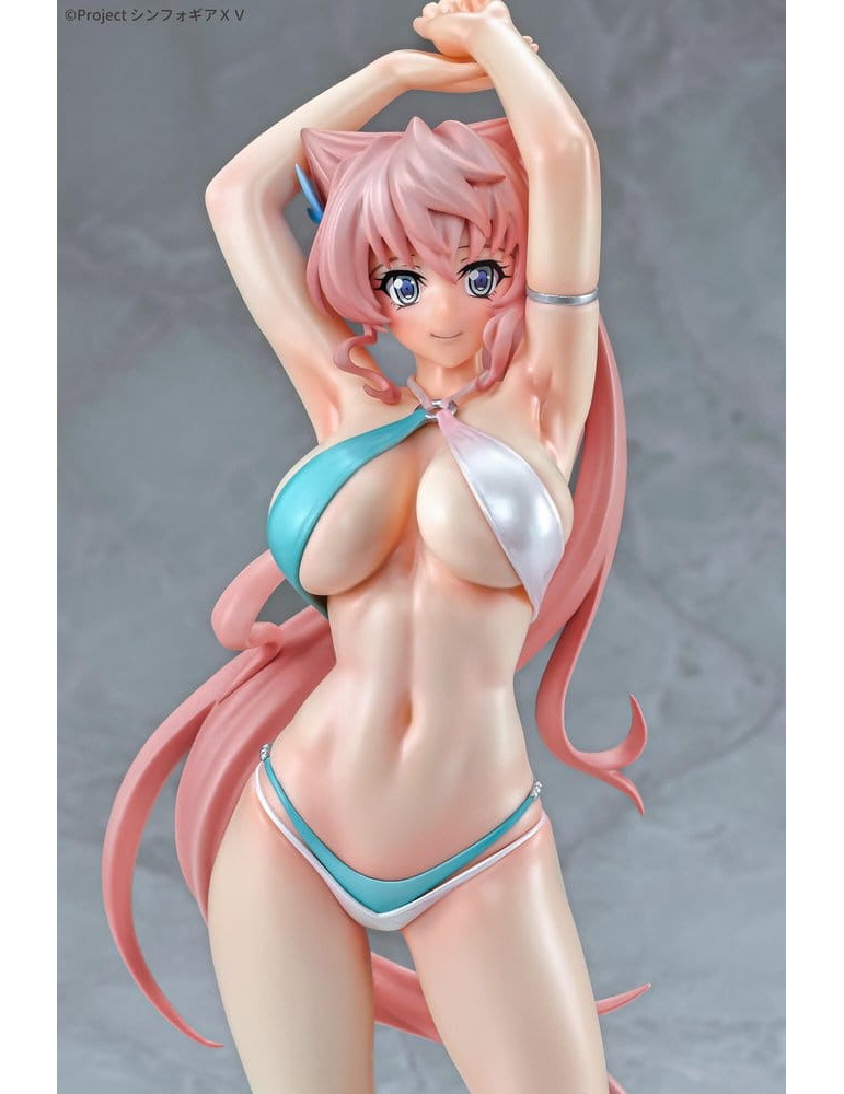 Senki Zesshou Symphogear XV PVC Figure 1/7 Maria Cadenzavna Eve Bikini style Gloss ver. 27 cm Q-Six