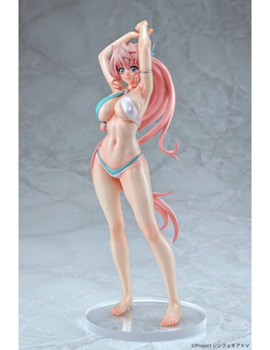 Senki Zesshou Symphogear XV PVC Figure 1/7 Maria Cadenzavna Eve Bikini style Gloss ver. 27 cm Q-Six