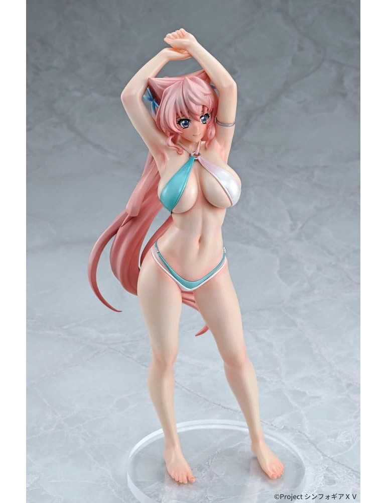 Senki Zesshou Symphogear XV PVC Figure 1/7 Maria Cadenzavna Eve Bikini style Gloss ver. 27 cm Q-Six