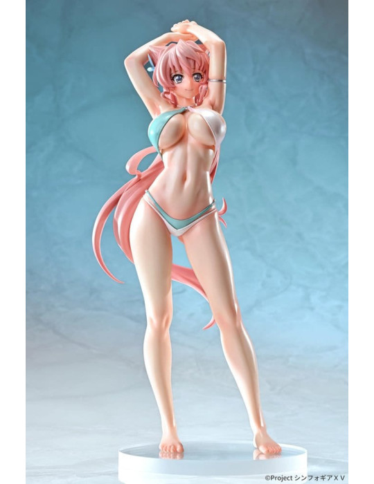Senki Zesshou Symphogear XV PVC Figure 1/7 Maria Cadenzavna Eve Bikini style Gloss ver. 27 cm Q-Six