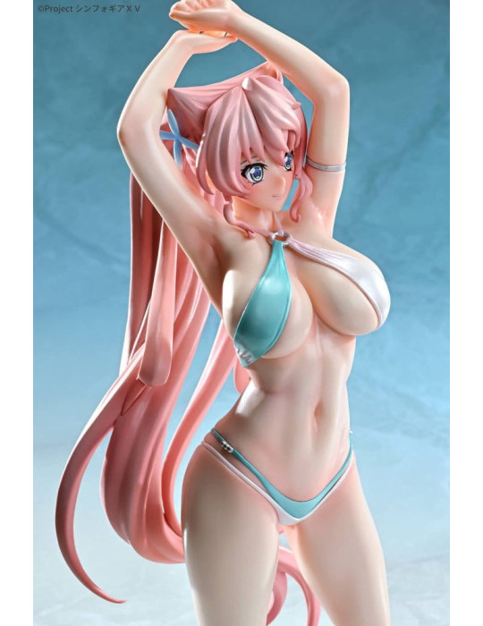 Senki Zesshou Symphogear XV PVC Figure 1/7 Maria Cadenzavna Eve Bikini style Gloss ver. 27 cm Q-Six