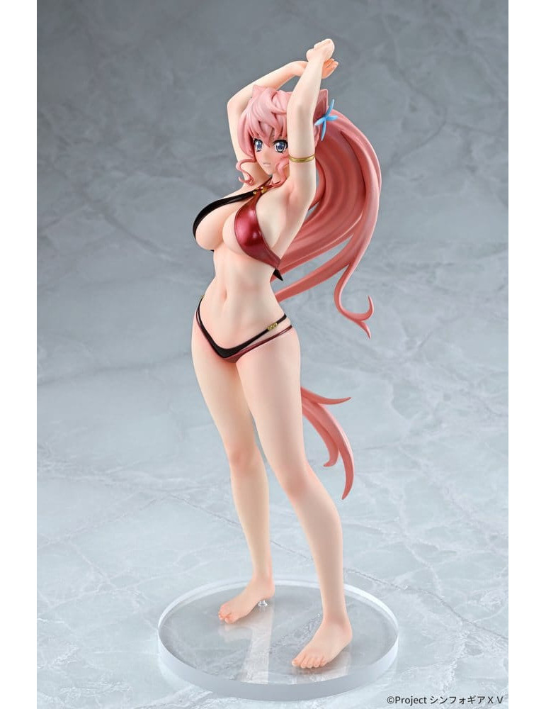Senki Zesshou Symphogear XV PVC Figure 1/7 Maria Cadenzavna Eve Bikini style 27 cm Q-Six