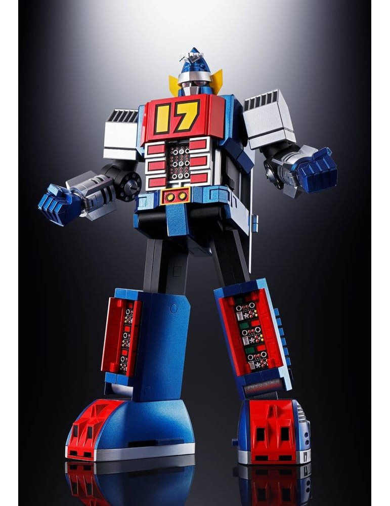Daitetsujin 17 Soul of Chogokin Diecast Action Figure GX-101S Daitetsujin 17 & 18 Graviton Box 18 cm Bandai
