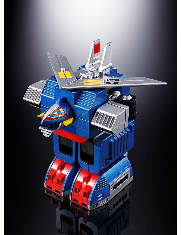 Daitetsujin 17 figurine Diecast Soul of Chogokin GX-101S Daitetsujin 17 & 18 Graviton Box 18 cm Bandai