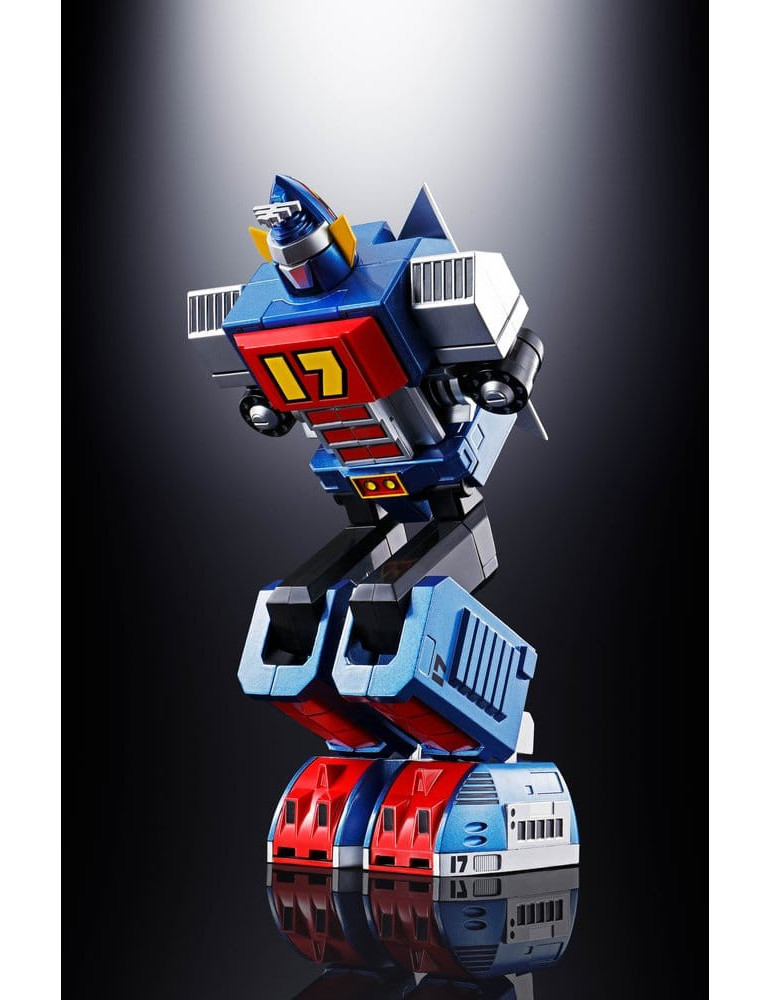 Daitetsujin 17 Soul of Chogokin Diecast Action Figure GX-101S Daitetsujin 17 & 18 Graviton Box 18 cm Bandai