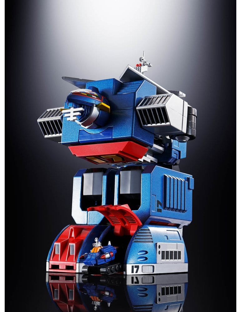 Daitetsujin 17 Soul of Chogokin Diecast Action Figure GX-101S Daitetsujin 17 & 18 Graviton Box 18 cm Bandai