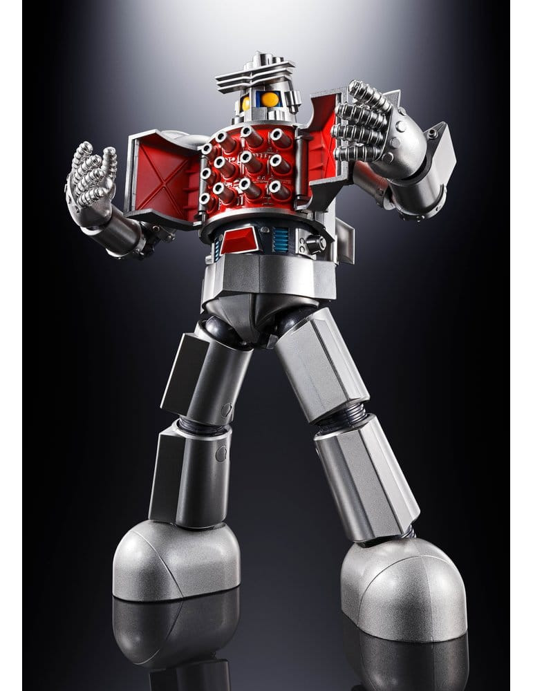Daitetsujin 17 figurine Diecast Soul of Chogokin GX-101S Daitetsujin 17 & 18 Graviton Box 18 cm Bandai