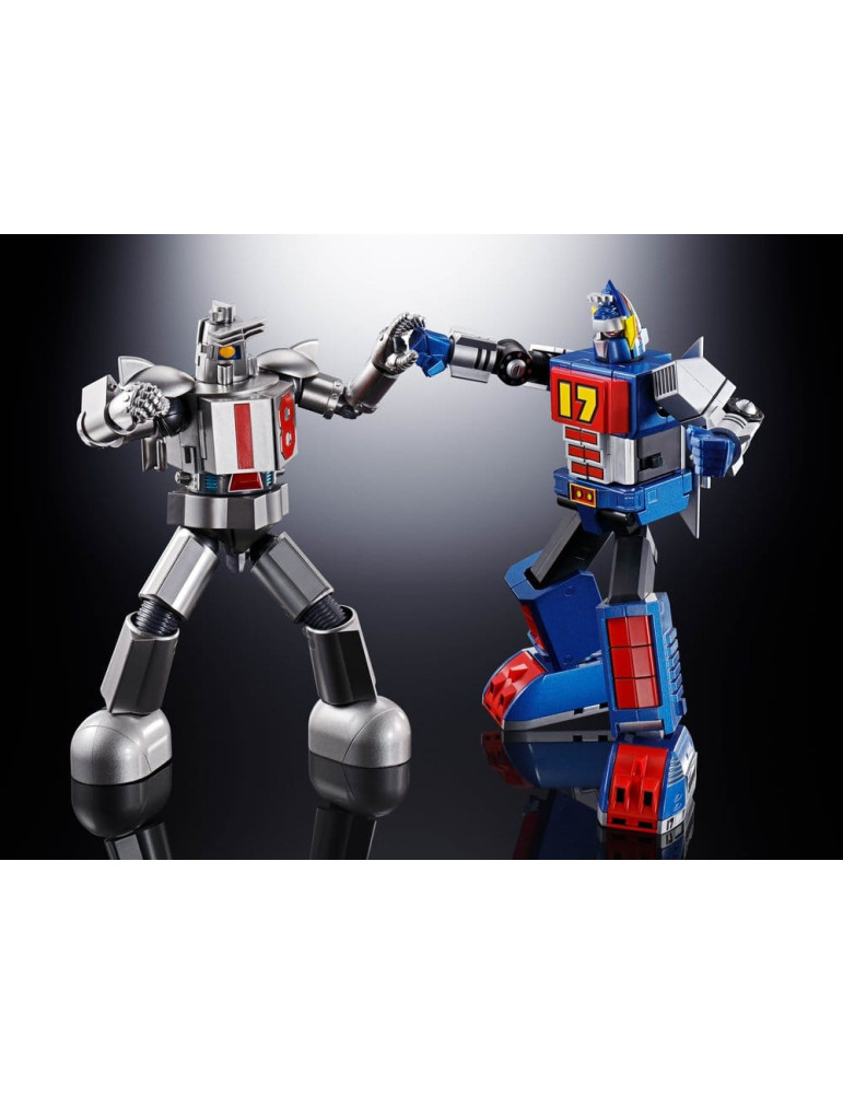 Daitetsujin 17 Soul of Chogokin Diecast Action Figure GX-101S Daitetsujin 17 & 18 Graviton Box 18 cm Bandai