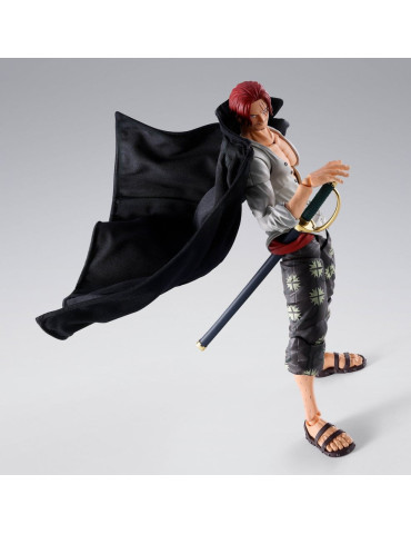 One Piece S.H.Figuarts Action Figure Shanks -Marineford- 17 cm Bandai 2