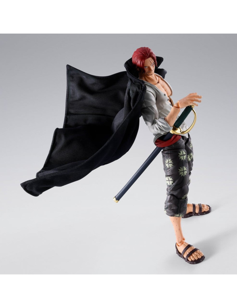 One Piece S.H.Figuarts Action Figure Shanks -Marineford- 17 cm Bandai