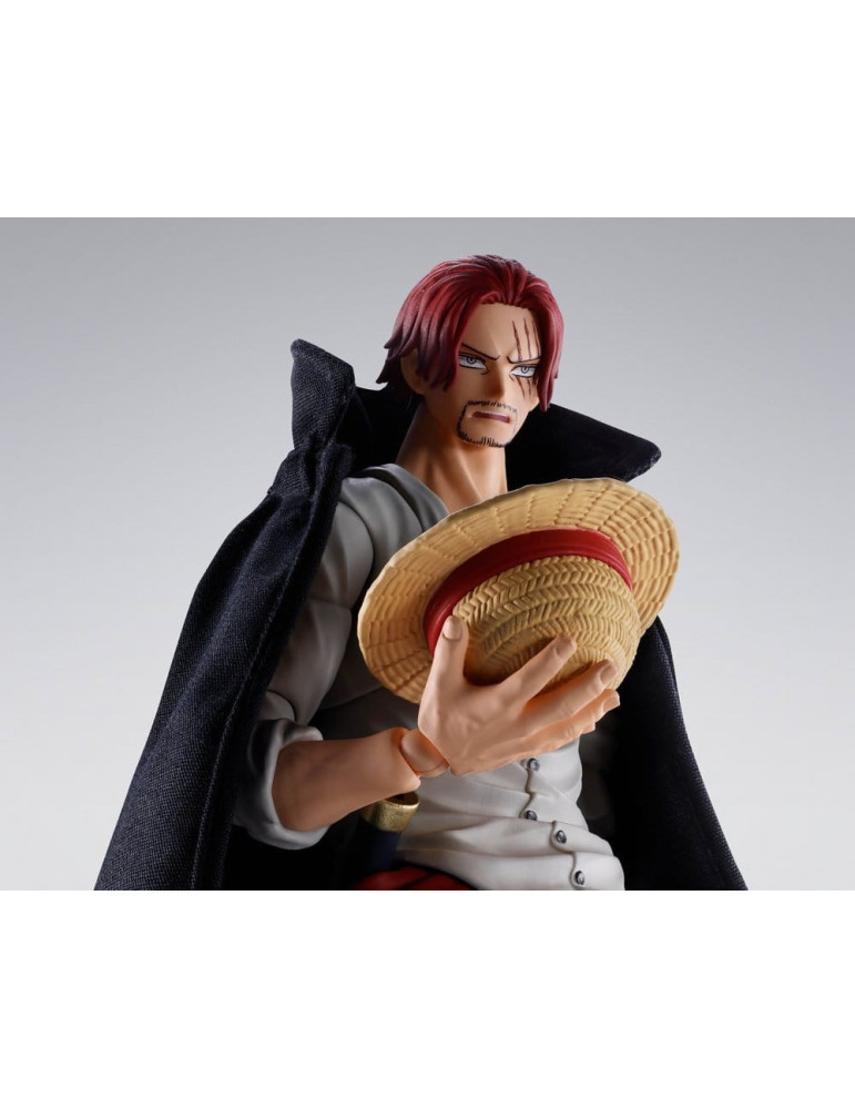 One Piece S.H.Figuarts Action Figure Shanks -Marineford- 17 cm Bandai