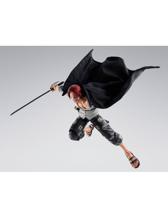 One Piece S.H.Figuarts Action Figure Shanks -Marineford- 17 cm Bandai