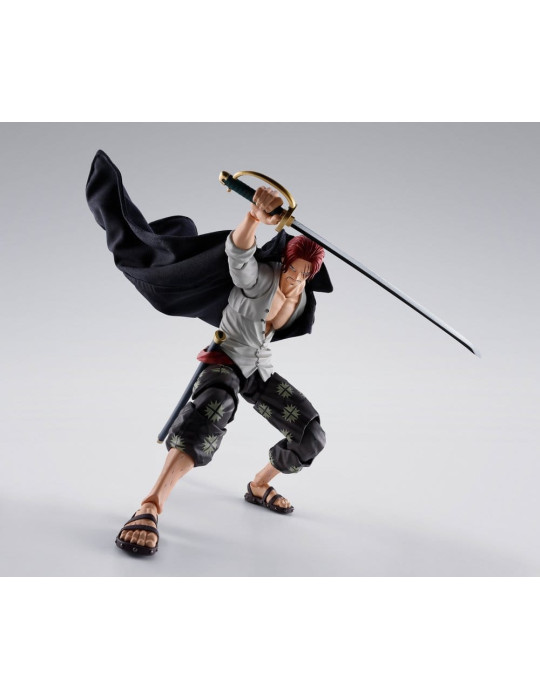 One Piece S.H.Figuarts Action Figure Shanks -Marineford- 17 cm Bandai