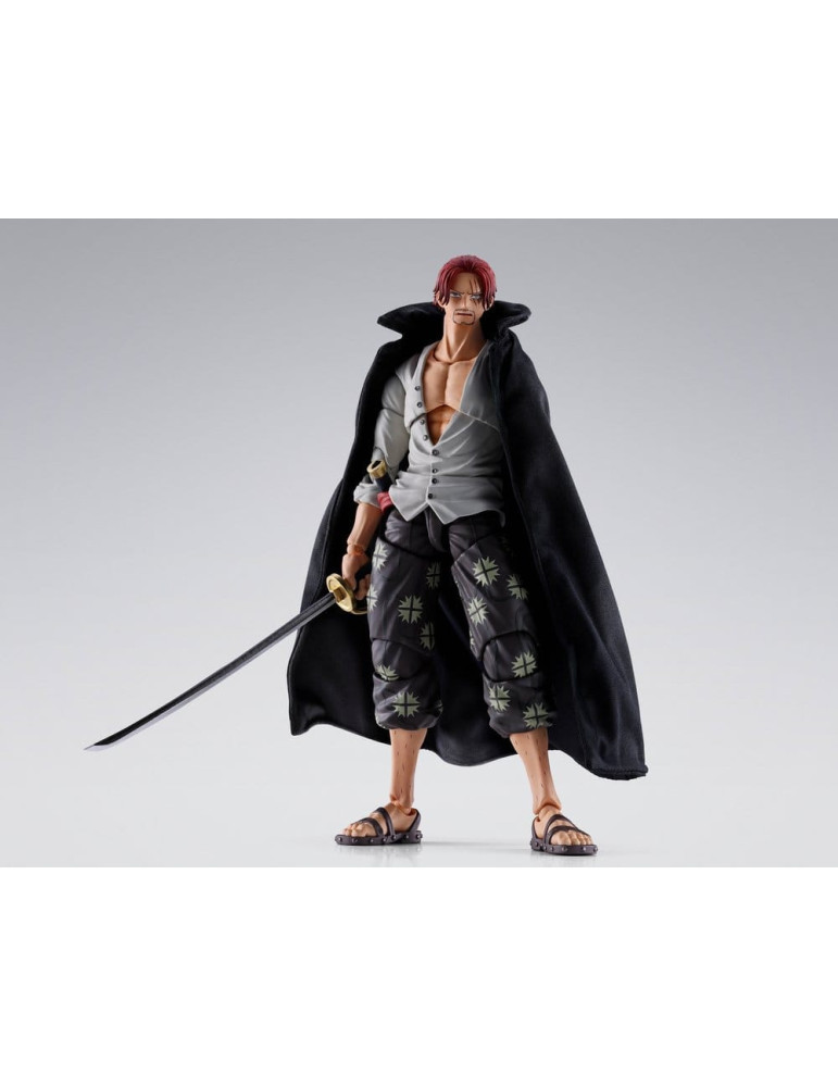 One Piece S.H.Figuarts Action Figure Shanks -Marineford- 17 cm Bandai
