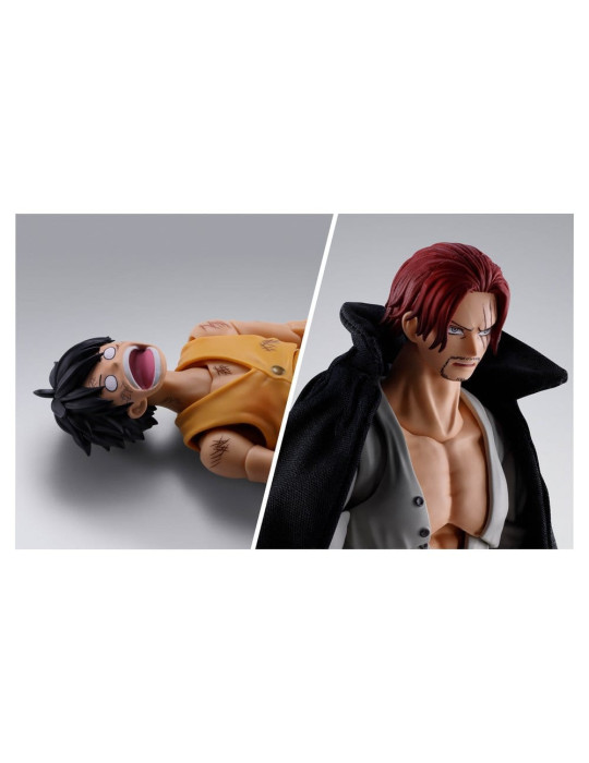One Piece S.H.Figuarts Action Figure Shanks -Marineford- 17 cm Bandai