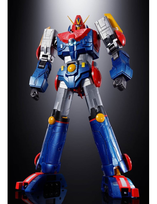 Chodenji Robot Combattler V Soul of Chogokin Diecast Action Figure GX-121 Combattler V6 26 cm Bandai
