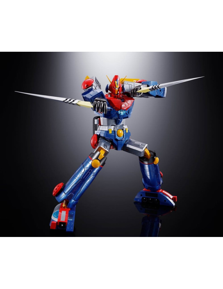Chodenji Robot Combattler V figurine Diecast Soul of Chogokin GX-121 Combattler V6 26 cm Bandai
