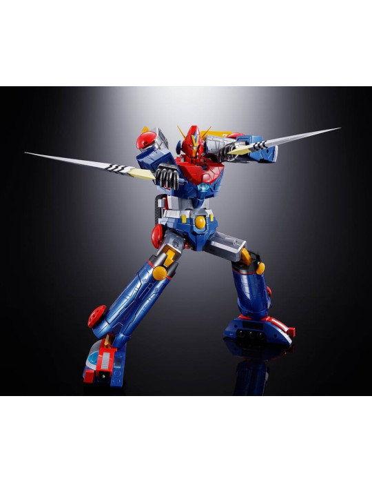 Chodenji Robot Combattler V figurine Diecast Soul of Chogokin GX-121 Combattler V6 26 cm Bandai