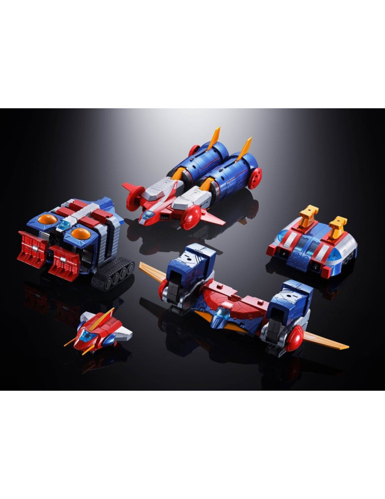 Chodenji Robot Combattler V Soul of Chogokin Diecast Action Figure GX-121 Combattler V6 26 cm Bandai