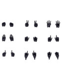 Megami Device M.S.G. Plastic Model Kit 1/1 09 Hand Set Skin Color Black Kotobukiya