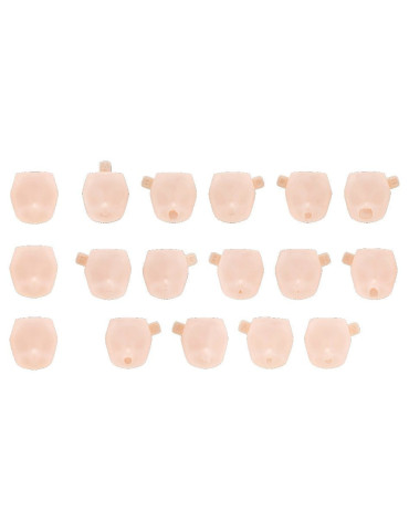 Megami Device M.S.G. Plastic Model Kit 1/1 10 Face Set Puni Mofu 01 Skin Color C Kotobukiya