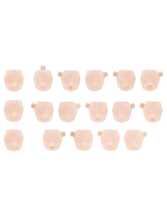 Megami Device M.S.G. Plastic Model Kit 1/1 10 Face Set Puni Mofu 01 Skin Color C Kotobukiya