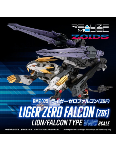 Zoids Plastic Model Kit 1/100 RMZ-025 Liger Zero Falcon ZBF 24 cm Takara Tomy