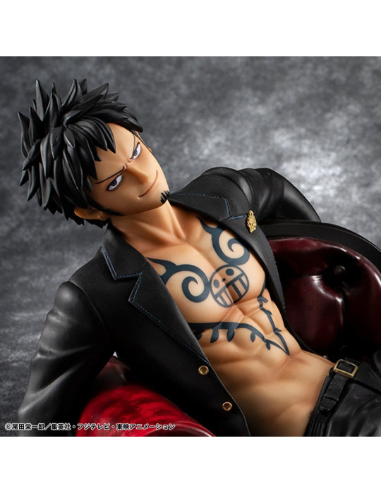 One Piece figurine PVC Portrait.Of.Pirates "S.O.C" Trafalgar Law Ver.R Megahouse